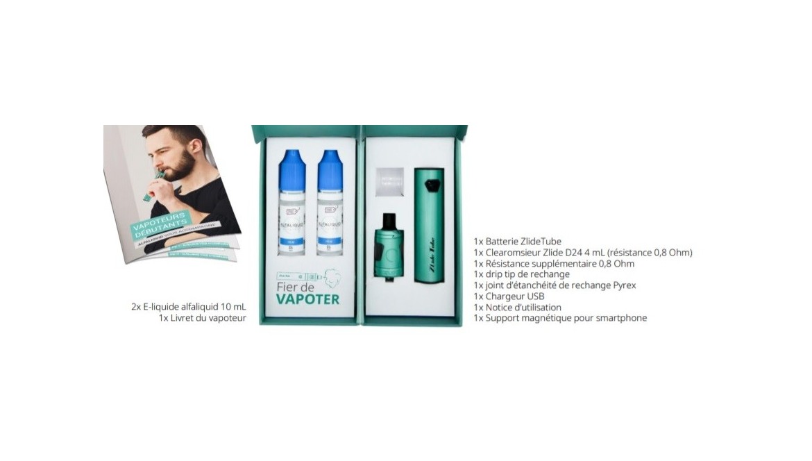 Le coffret Zlide Tube Innokin Alfaliquid
